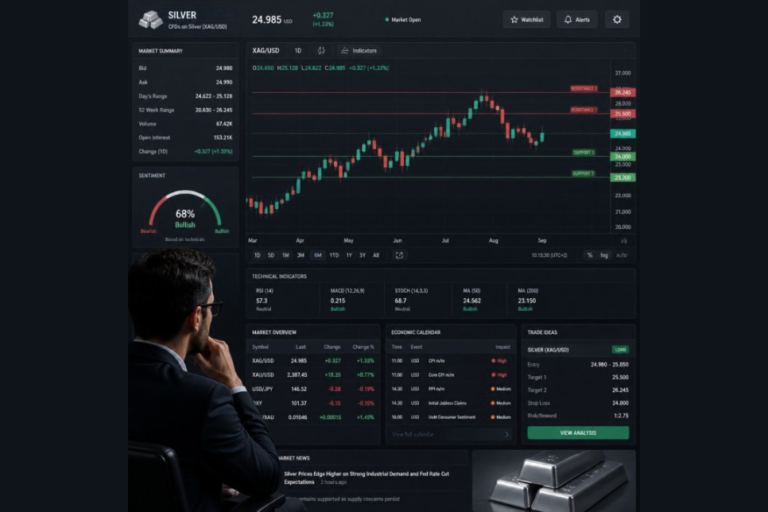 استراتيجيات تداول الفضة في الإمارات